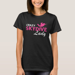 Fallspringerin Fallschirmspringerin Paragleiterin T-Shirt