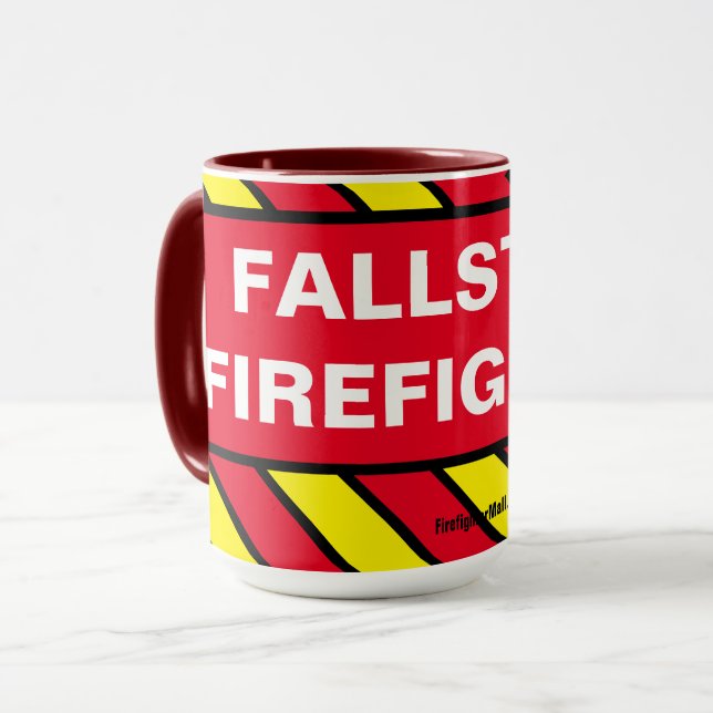 FALLSTON FIREFIGHTER TASSE (Vorderseite Links)