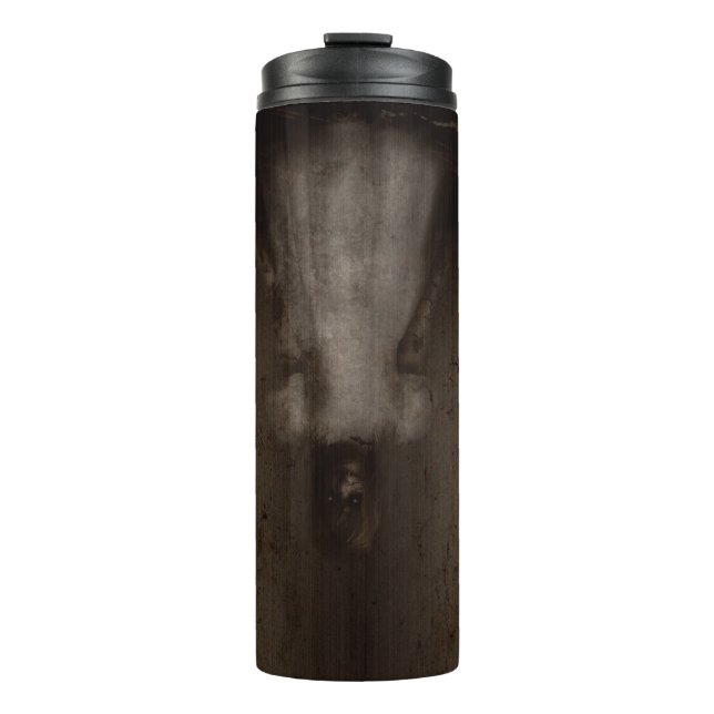 Fallt, ich sehe dich thermosbecher (Vorderseite)
