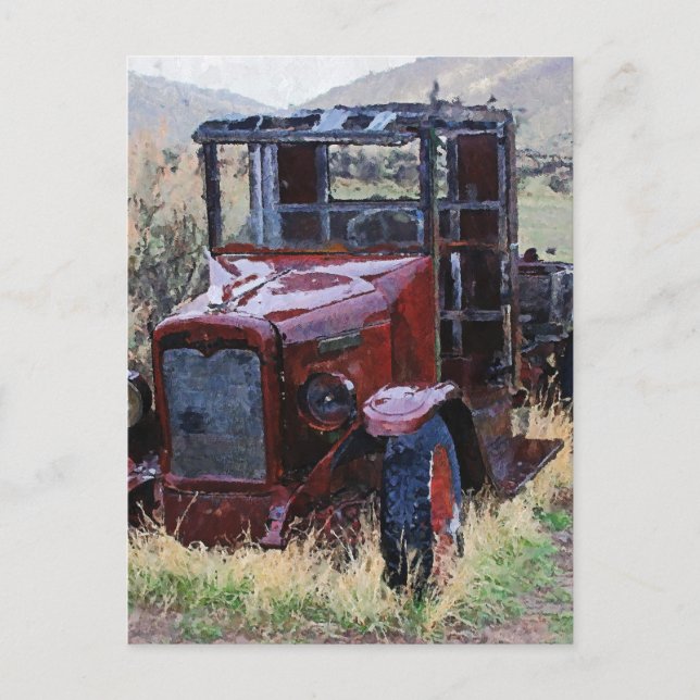 Falltage vergangen postkarte (Vorderseite)