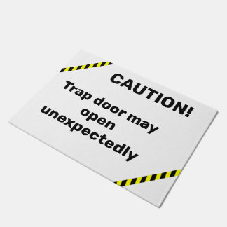 Falltür-Tür-Matte Fußmatte