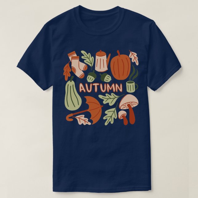 Fallverlauf T-Shirt (Design vorne)
