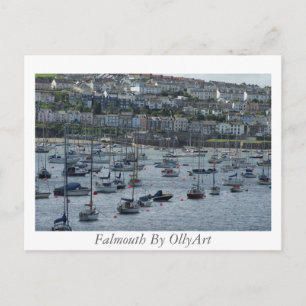 Falmouth by OllyArt Fotografy Postkarte