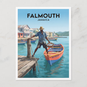 Falmouth, Jamaika Postkarte