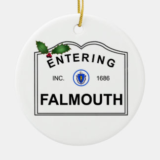 Falmouth MA Keramikornament