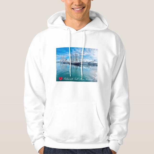 FALMOUTH TALL SHIPS FESTIVAL Cornwall Foto Hoodie (Vorderseite)