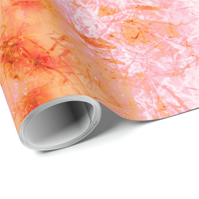 Falsa pele de salmão, com partes clareadas geschenkpapier (Rolleneckpunkt)