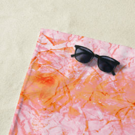 Falsa pele de salmão, com partes clareadas strandtuch