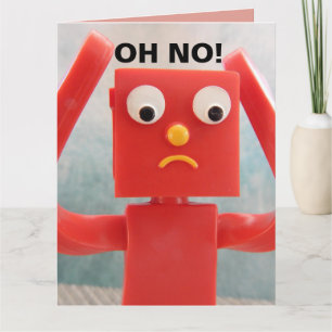 FALSCH ÄLTERER GEWINNEN OH NEIN! RUBBER MAN BIG CA KARTE