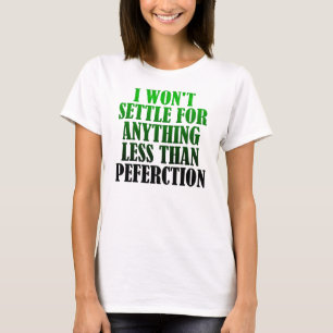 Falsch geschriebene perfekte lustige T-Shirt-Spruc T-Shirt