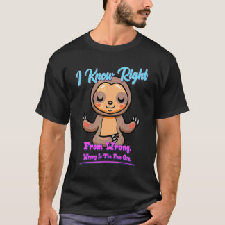 Falsch ist das lustige, lustige Sarcasm-Zitat T-Shirt