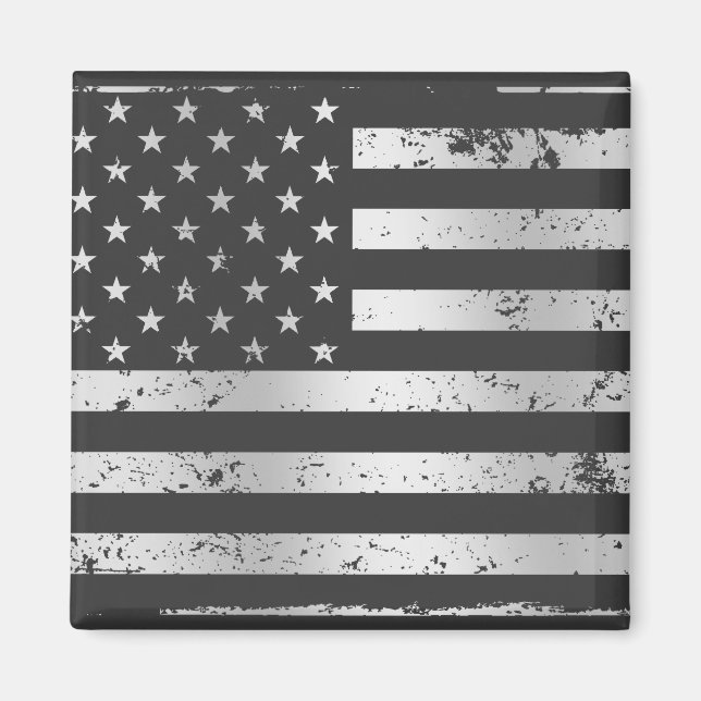 Falsche amerikanische Flagge II Magnet (Vorne)