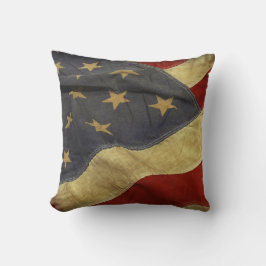 Falsche amerikanische Flagge Kissen