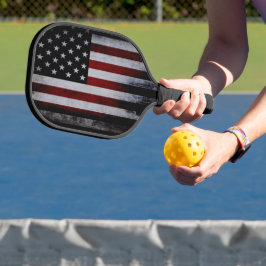 Falsche amerikanische Flagge Pickleball Schläger