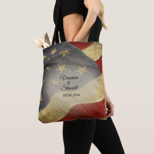 Falsche amerikanische Flagge Tasche