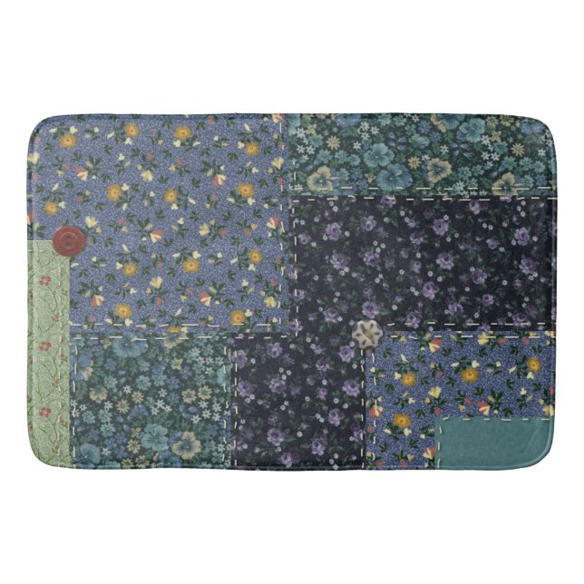 Falsche Badematte mit Quiltmuster (Vorderseite)