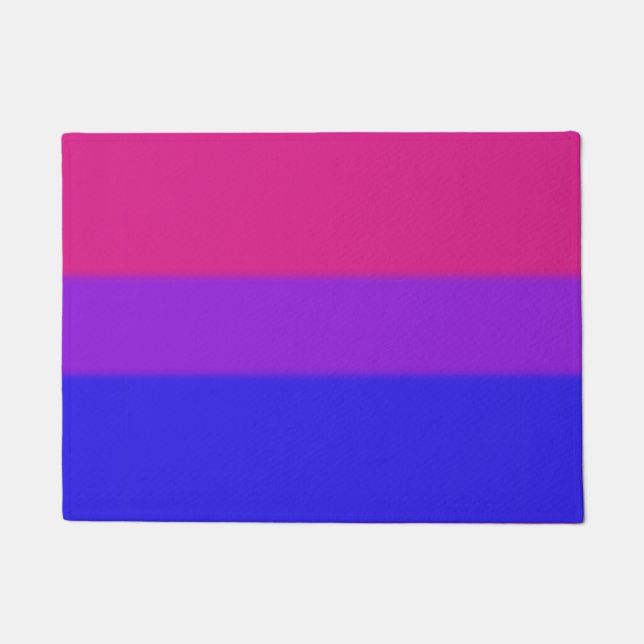 Falsche Bisexuelle Flagge Fußmatte (Vorderseite)