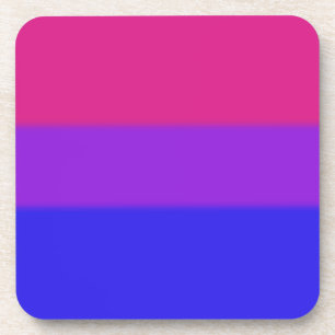 Falsche Bisexuelle Flagge Untersetzer