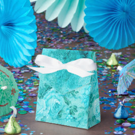 Falsche Blue-Rose-Collage Geschenkschachtel