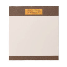 Falsche Braunledertextur mit Goldfolienbanner