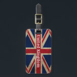 Falsche britische Flagge Gepäckanhänger<br><div class="desc">Beängstigendes Muster im Vereinigten Königreich</div>