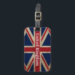 Falsche britische Flagge Gepäckanhänger<br><div class="desc">Beängstigendes Muster im Vereinigten Königreich</div>