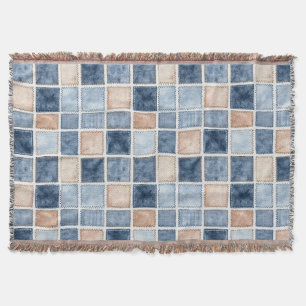 Falsche Creme-Denim-Blue Jeans Decke
