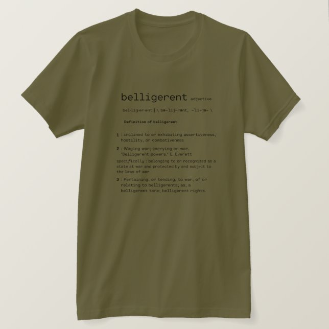 Falsche Definition T-Shirt (Design vorne)