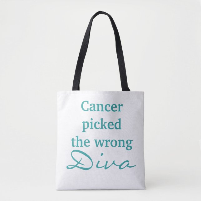 Falsche Diva der Gebärmutterhalskrebs (zweiseitige Tasche (Vorderseite)