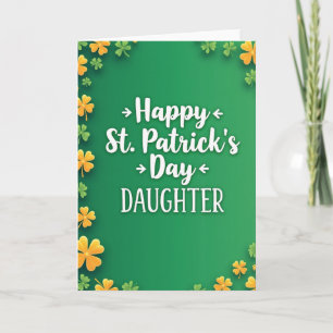 Falsche Gold-Tochter St. Patricks Karte