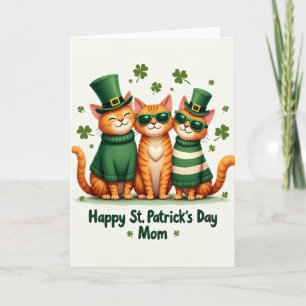Falsche Goldkatzen St. Patricks Karte
