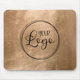 Falsche Kupfer-Goldfolie Ihr Logo Mousepad
