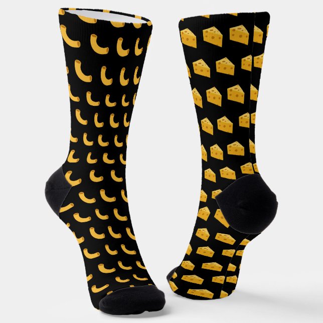 Falsche Macaroni- und Käsesocken Socken (Gewinkelt)