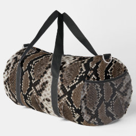 Falsche Netzpython-Schlangenhaut Duffle Bag