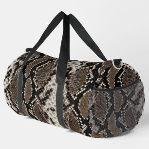 Falsche Netzpython-Schlangenhaut Duffle Bag