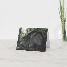 FALSCHE NOTECARD - ALTE KUNST DANKESKARTE