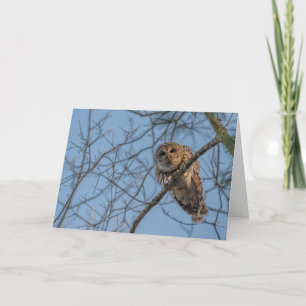 Falsche Notecard einer Sperrschale Dankeskarte