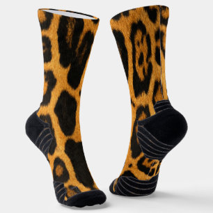 Falsche Ozelot-Haut Socken