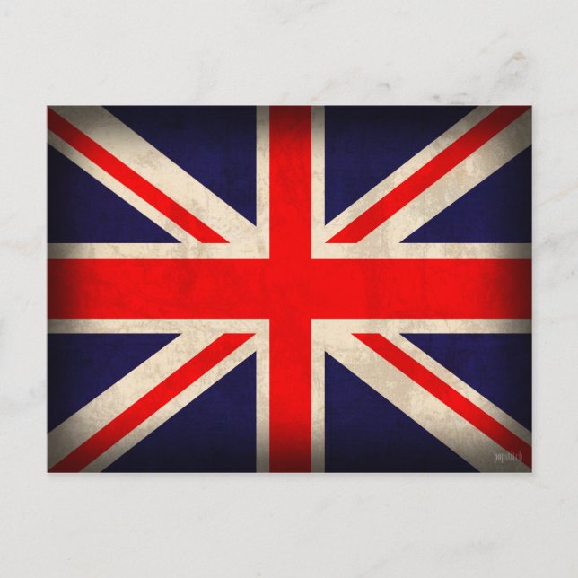 Falsche Postkarten für die Flagge des Vereinigten  (Vorderseite)
