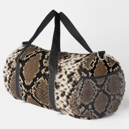 Falsche Python-Schlangenhaut Duffle Bag
