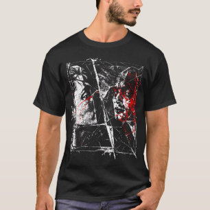 FALSCHE REFLEXION Surreal Identität Grafik T-Shirt
