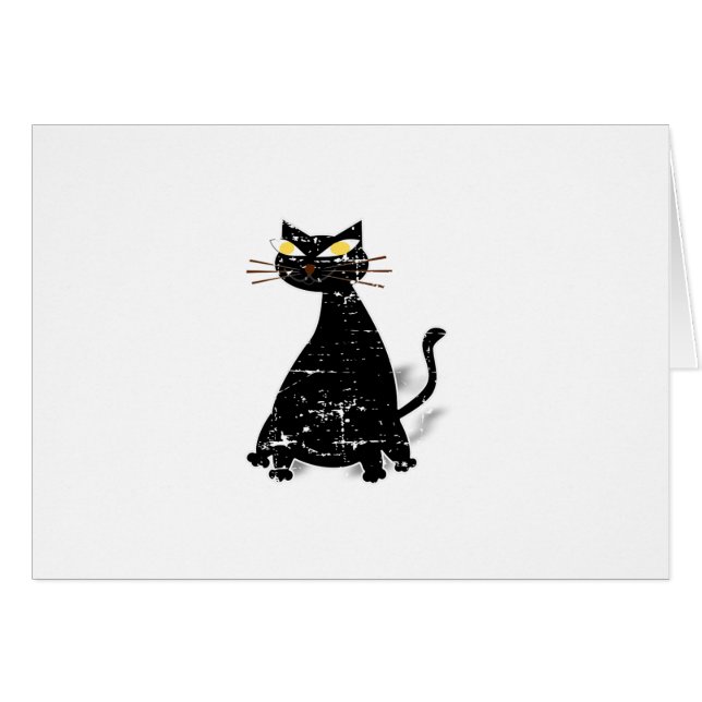 Falsche schwarze Katze (Vorderseite (Horizontal))