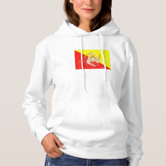 Falsche Sizilienflagge Hoodie