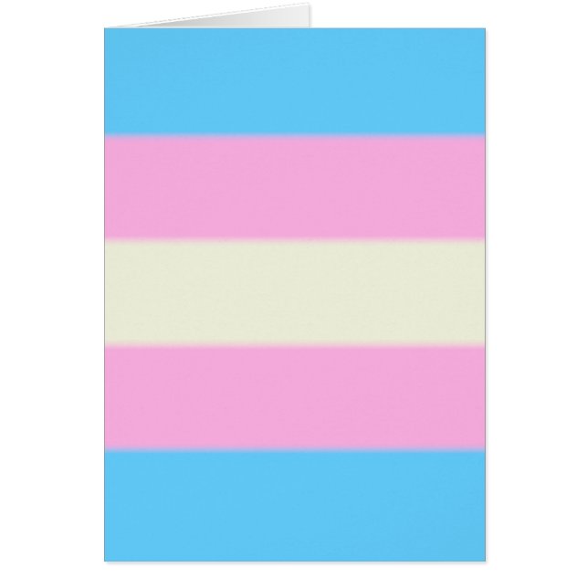 Falsche Transgender-Pride-Markierung (Vorne)