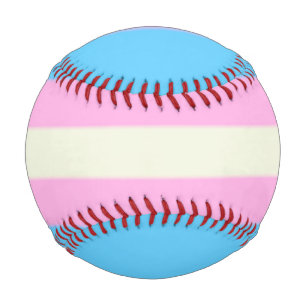 Falsche Transgender-Pride-Markierung Baseball