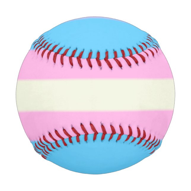 Falsche Transgender-Pride-Markierung Baseball (Vorderseite)
