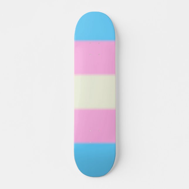 Falsche Transgender-Pride-Markierung Skateboard (Vorne)