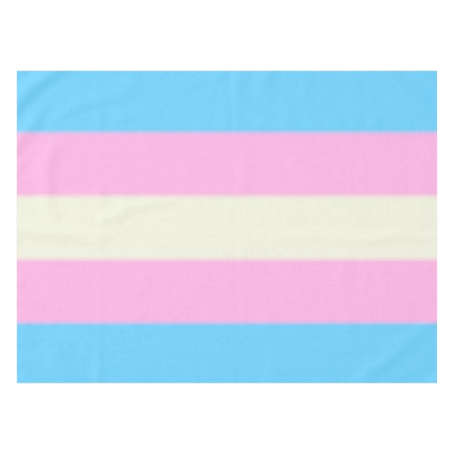 Falsche Transgender-Pride-Markierung Tischdecke (Vorderseite (Horizontal))