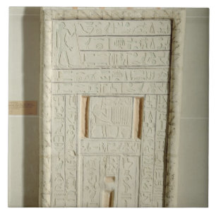 Falsche Tür von Sheshi, c.2300-2200 BC (Limon Fliese