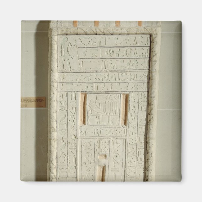 Falsche Tür von Sheshi, c.2300-2200 v. Chr. (Limon Magnet (Vorne)